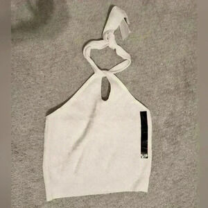 Banana republic cross neck top